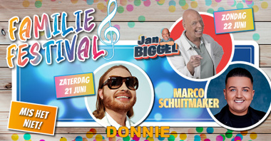 Familie Festival bij Drouwenerzand Attractiepark